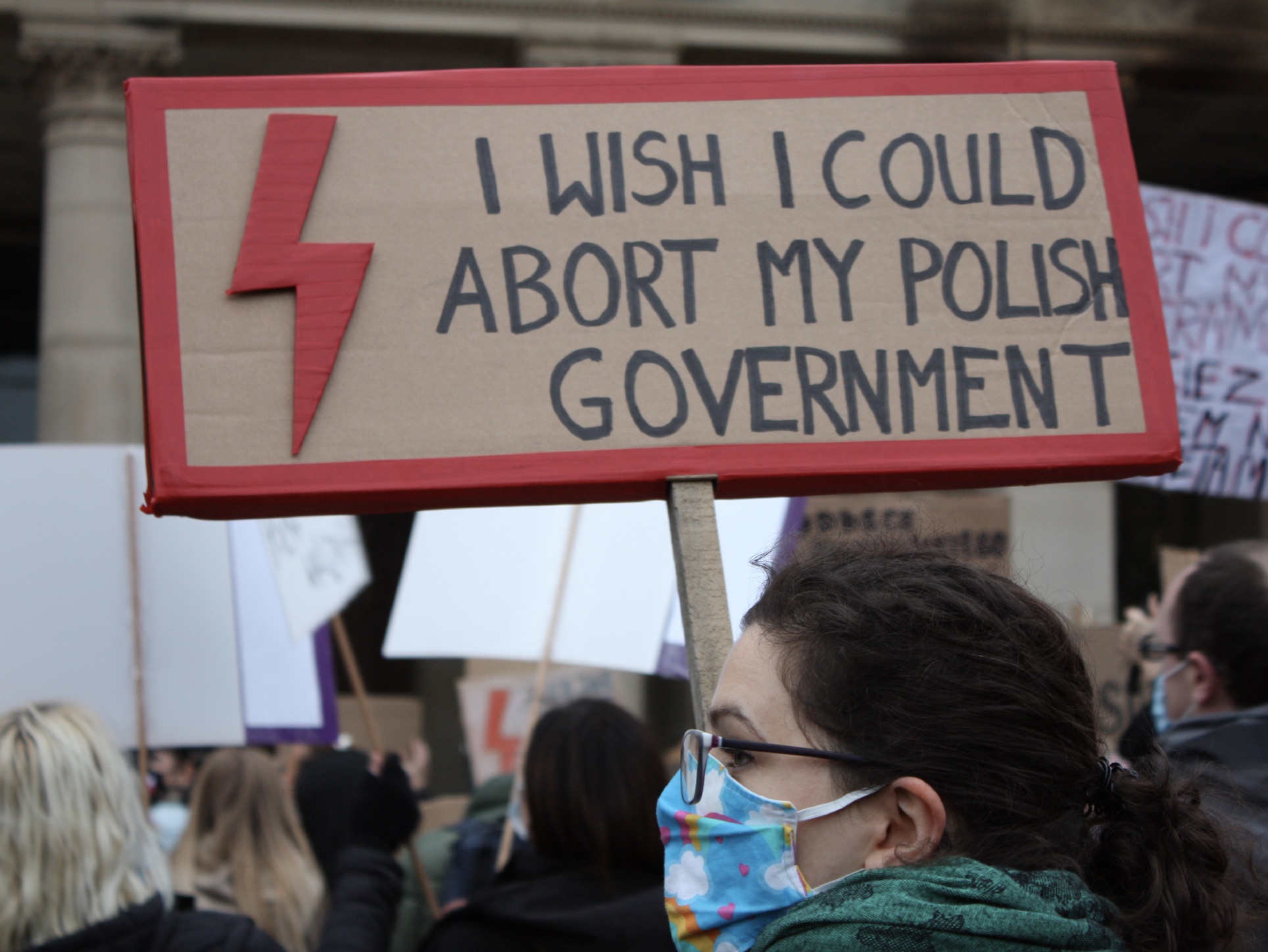 photograph of protest