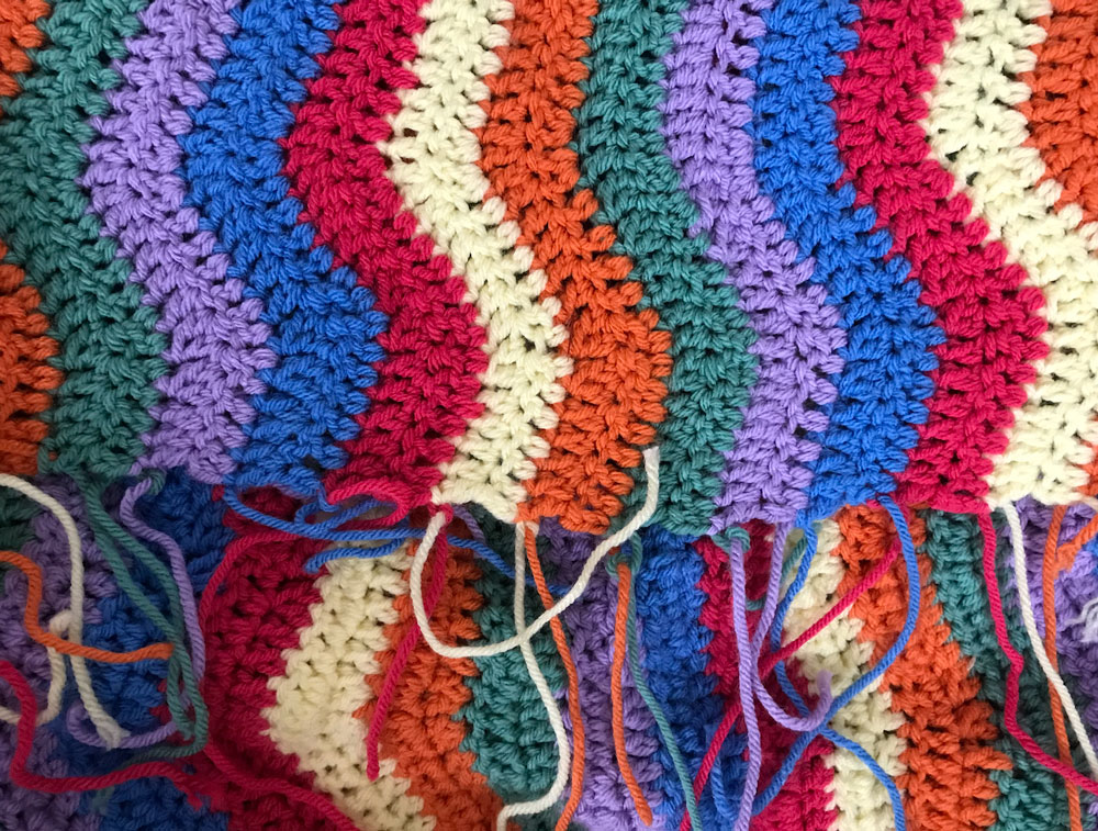colourful crochet